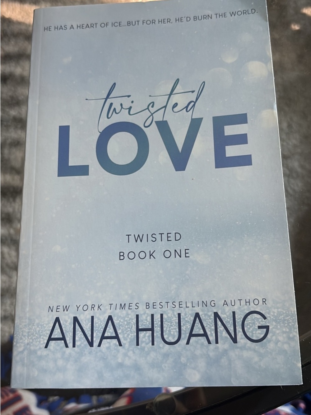 Twisted Love - Blue Cover Home Art Print